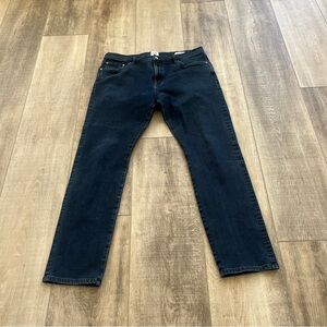 Flint and Tinder Slim Fit Dark Blue Jeans 36x32 (30.5) USA Stretch Rise 10.5 EXC